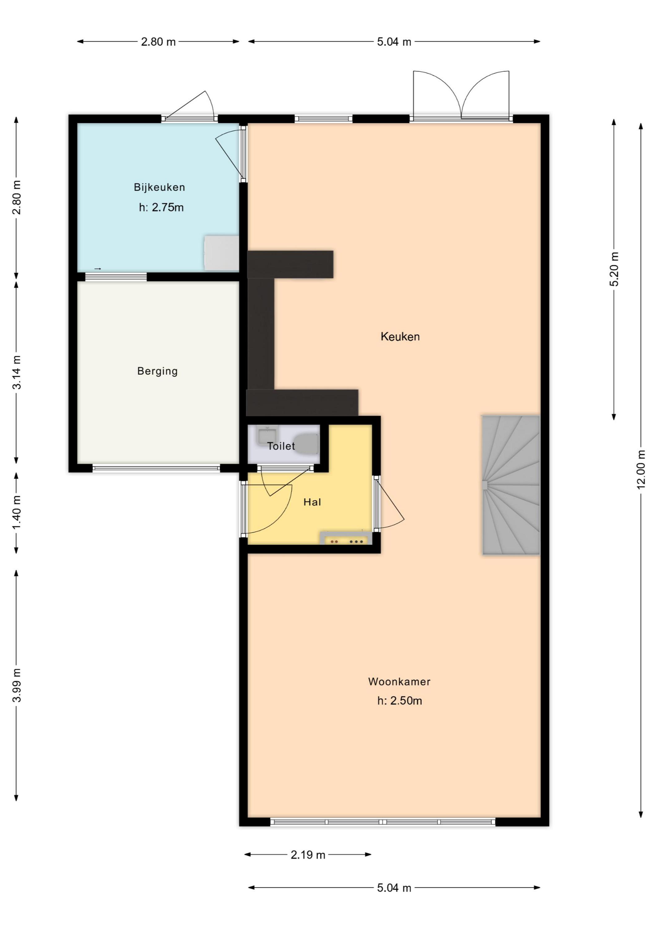 Plattegrond 1 van Fregat 17