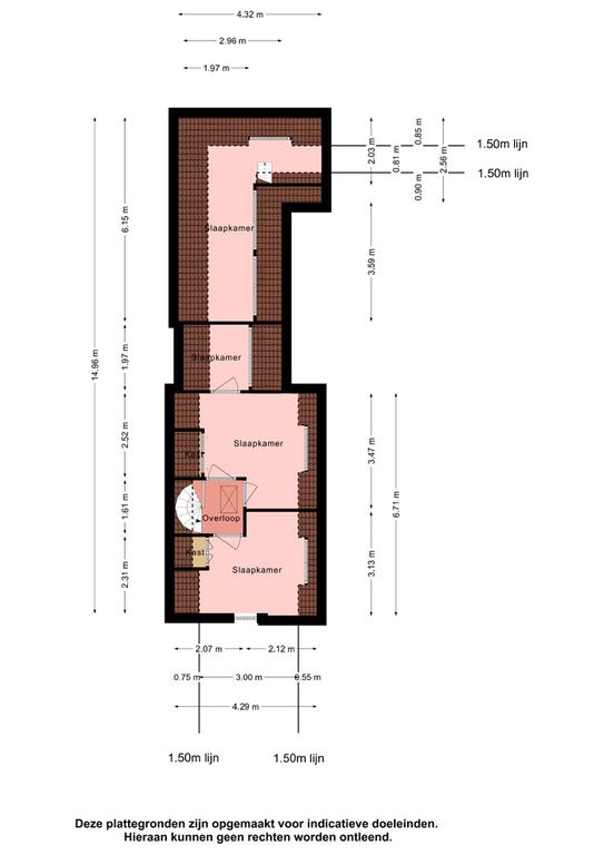 Plattegrond 1 van Gedempte Appelhaven 8