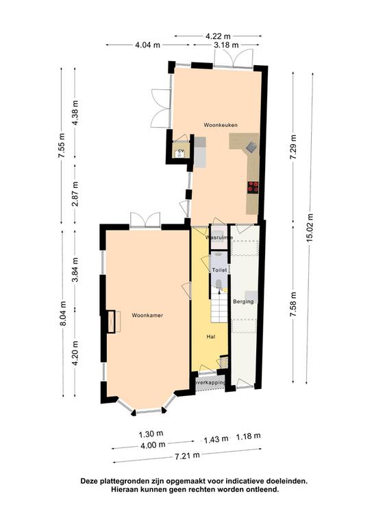 Plattegrond 1 van Westerstraat 277