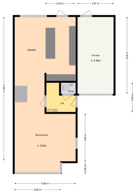 Plattegrond 1 van Barkas 42