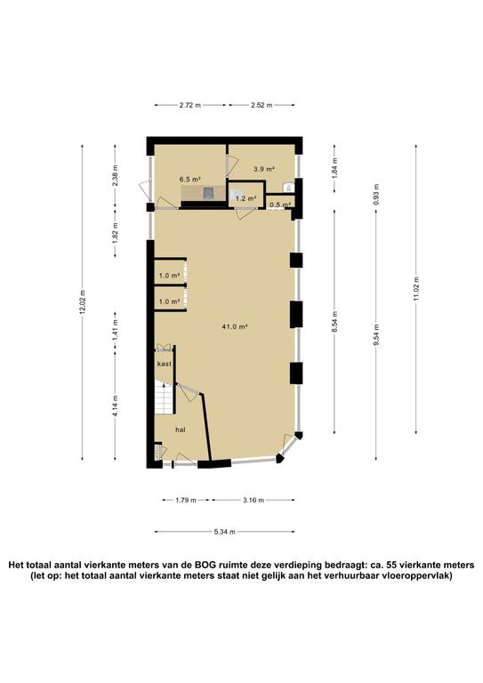 Plattegrond 1 van Westerstraat 22