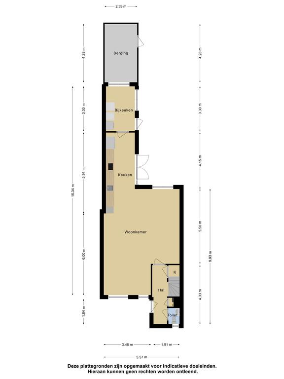 Plattegrond 1 van Kieftentuin 98