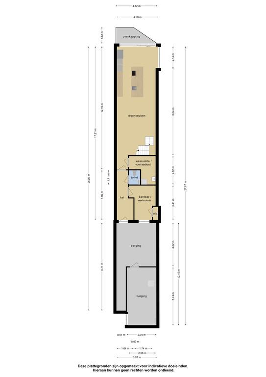 Plattegrond 1 van Spaans Leger 34a