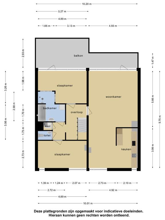 Plattegrond 1 van Hollandsch Diep 65