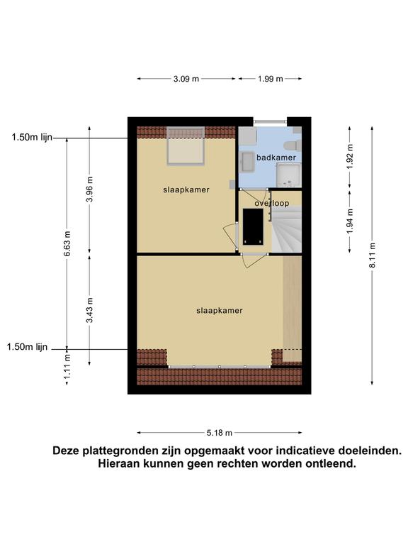 Plattegrond 1 van Tolheksbos 23