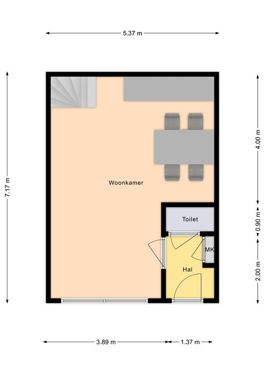 Plattegrond 1 van Smak 30