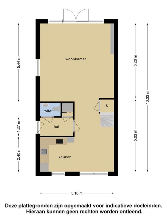 Plattegrond 1 van Wierdijk 56