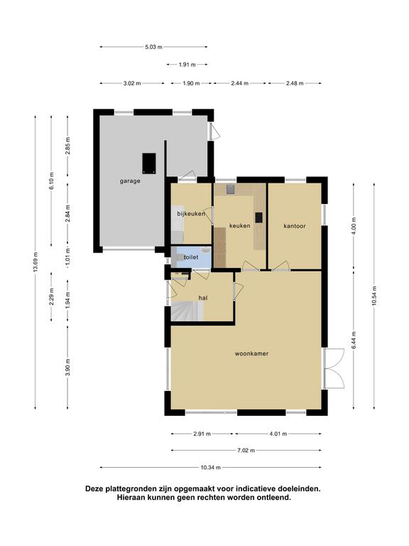 Plattegrond 1 van Melkbon 6