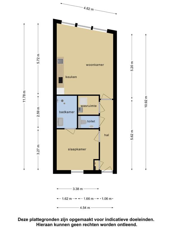 Plattegrond 1 van Wortelmarkt 24