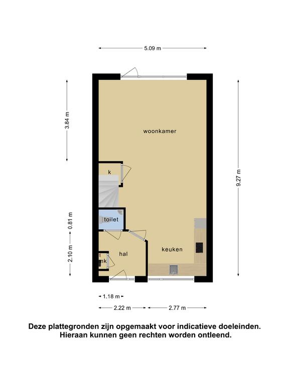 Plattegrond 1 van Schoutstuinen 15