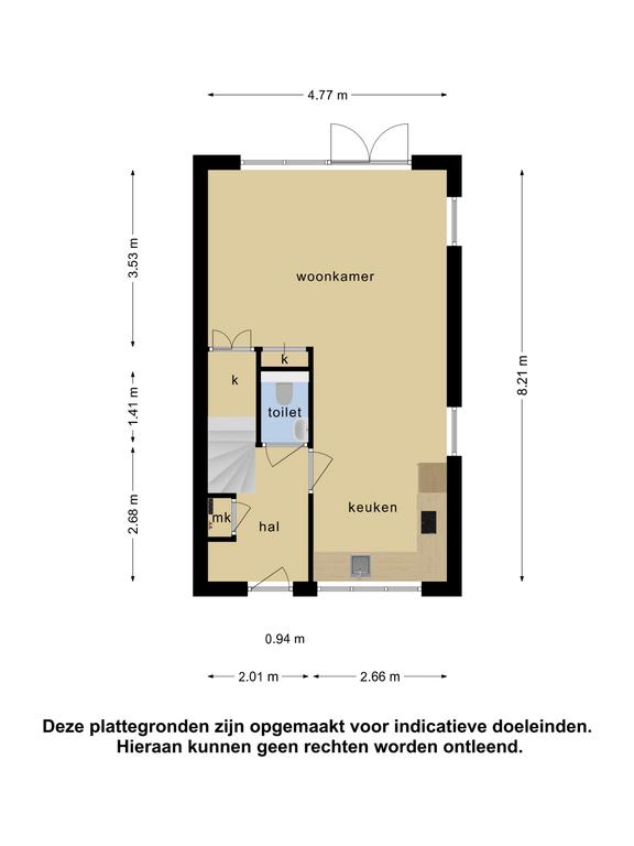 Plattegrond 1 van Govert Oostwoudpad 14