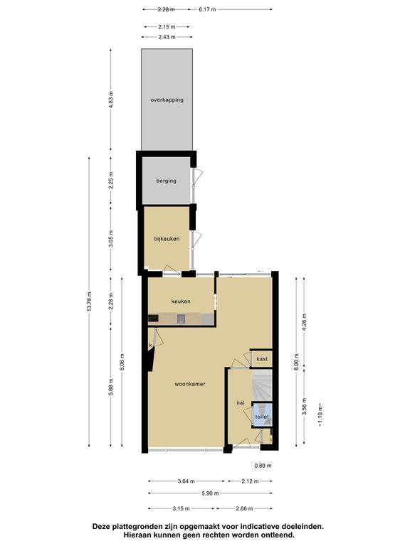 Plattegrond 1 van Molensingel 26