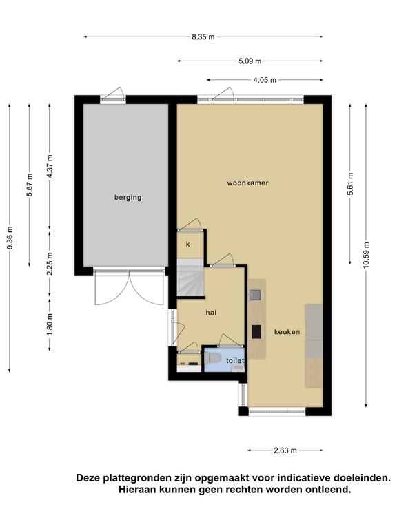 Plattegrond 1 van Om de Lande 33
