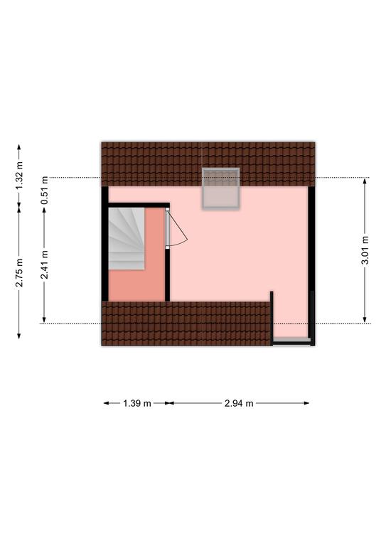 Plattegrond 1 van Westerstraat 8