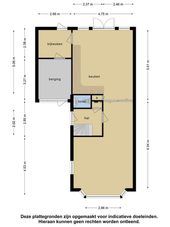 Plattegrond 1 van De Botting 12