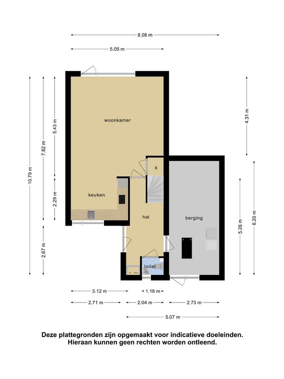 Plattegrond 1 van Middenstuk 15