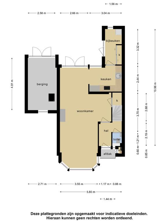 Plattegrond 1 van Duiker 62