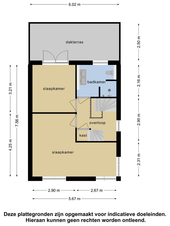 Plattegrond 1 van Compagniestraat 4
