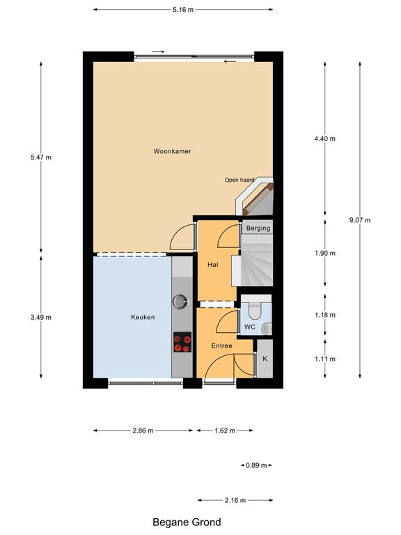 Plattegrond 1 van Poolster 188