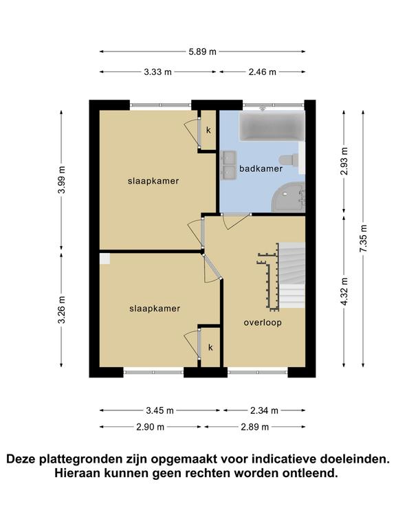 Plattegrond 1 van Wethouder de Vosplein 6