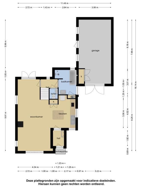 Plattegrond 1 van Oosterleek 8
