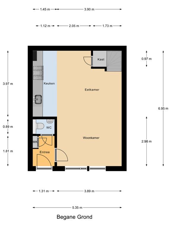 Plattegrond 1 van Smak 22