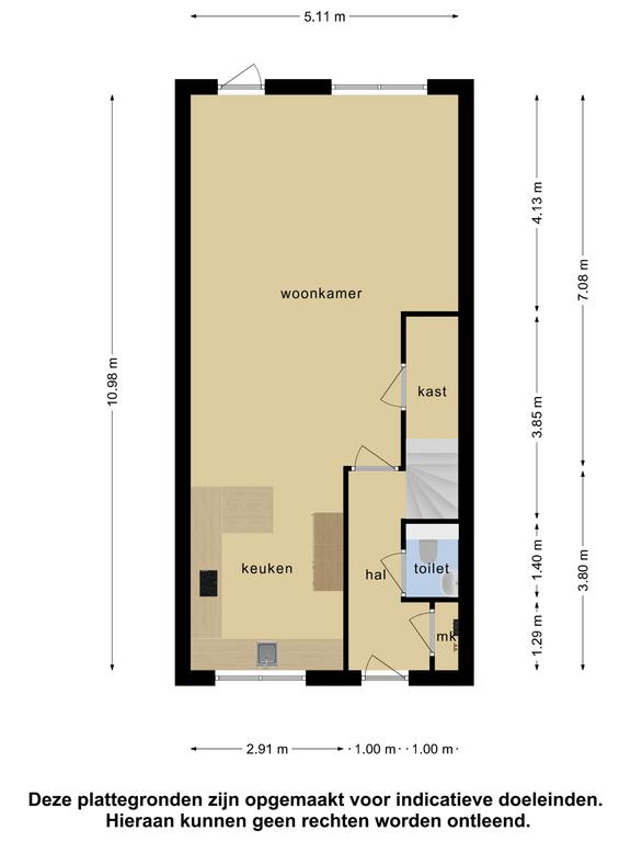 Plattegrond 1 van Huisplaats 20