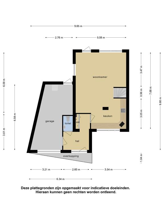 Plattegrond 1 van Habijt 16