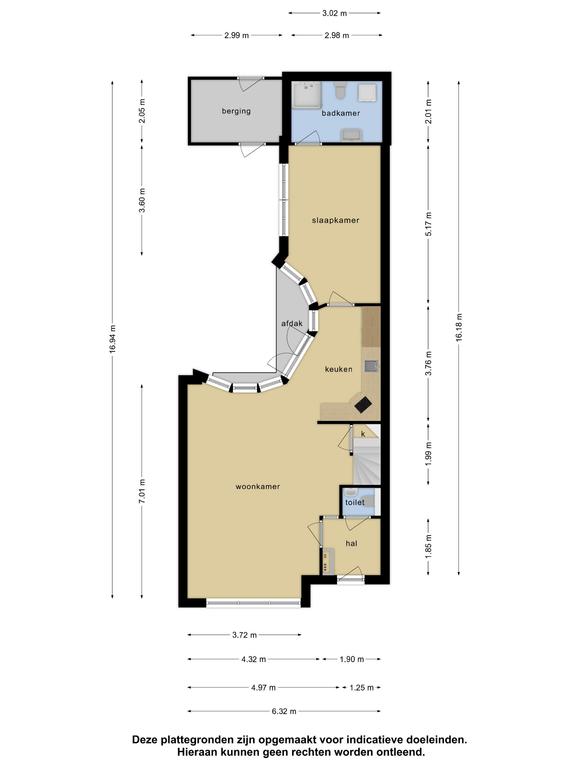 Plattegrond 1 van Parelduiker 5