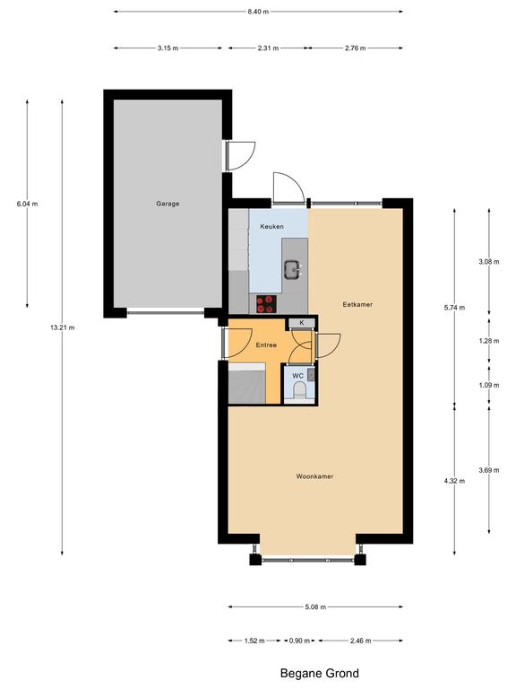Plattegrond 1 van Troffel 4