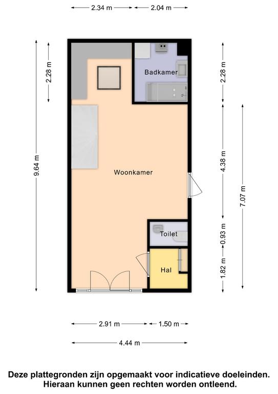 Plattegrond 1 van De Landbouw 20