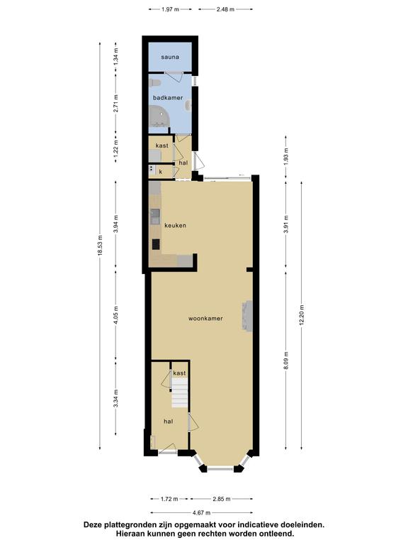 Plattegrond 1 van Venenlaan 62