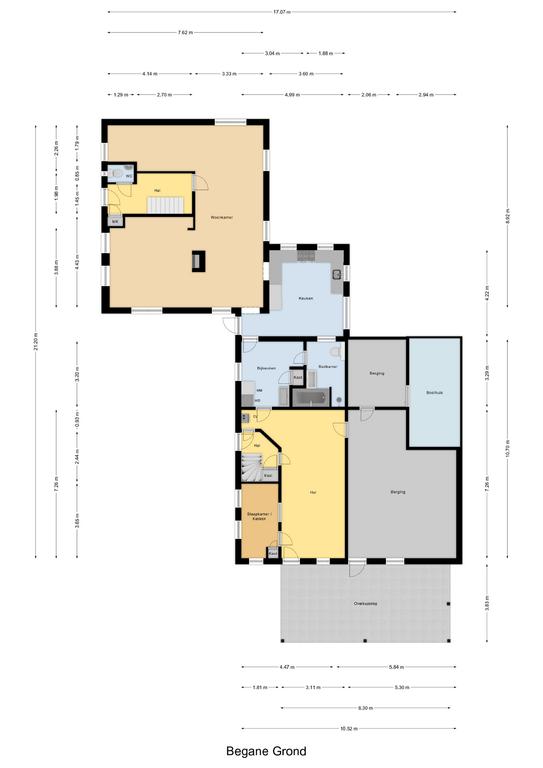 Plattegrond 1 van Bakkerstraat 11