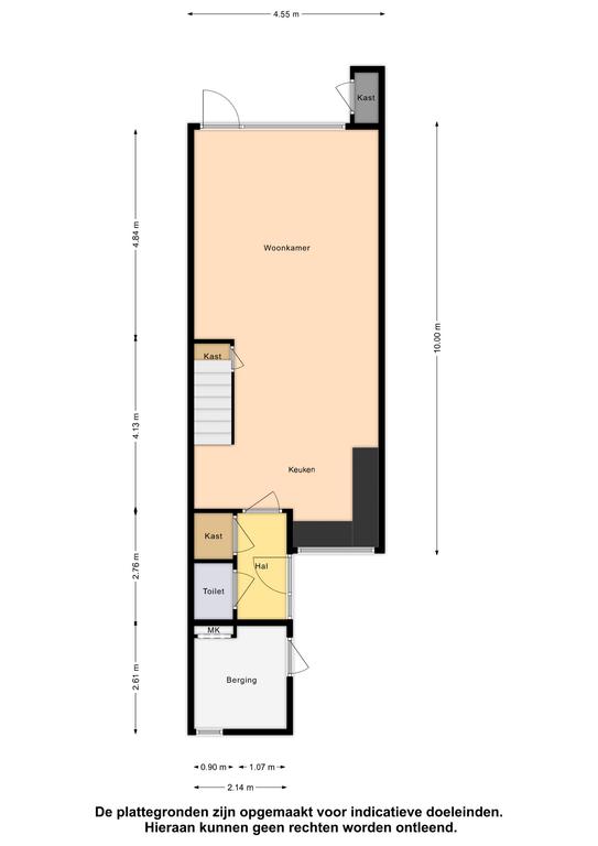 Plattegrond 1 van Gruttolaan 44
