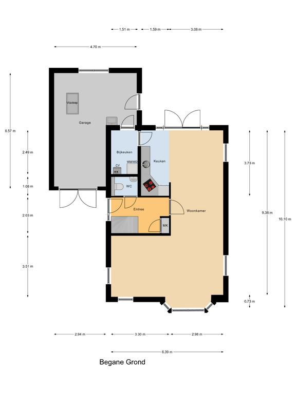 Plattegrond 1 van Kosterij 35