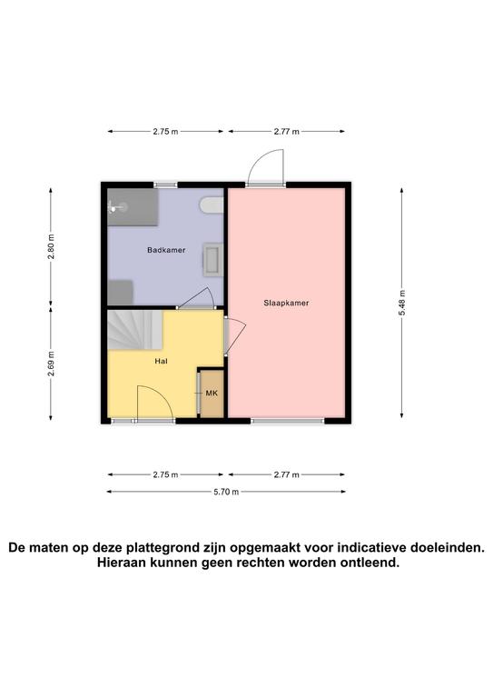 Plattegrond 1 van Cornelis Dirkszoonlaan 40