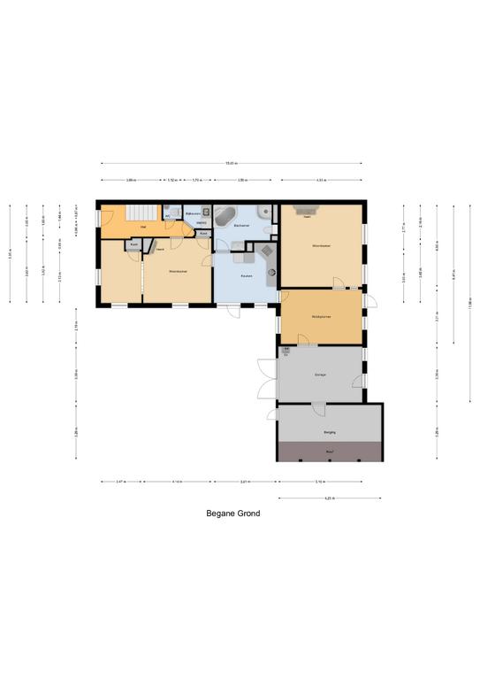 Plattegrond 1 van Dijkweg 291