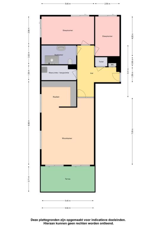 Plattegrond 1 van Het Voert 2