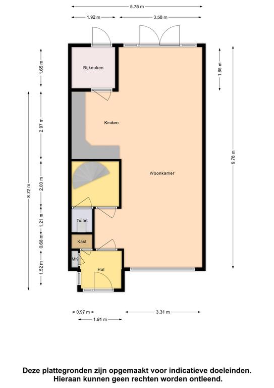 Plattegrond 1 van Schouw 2