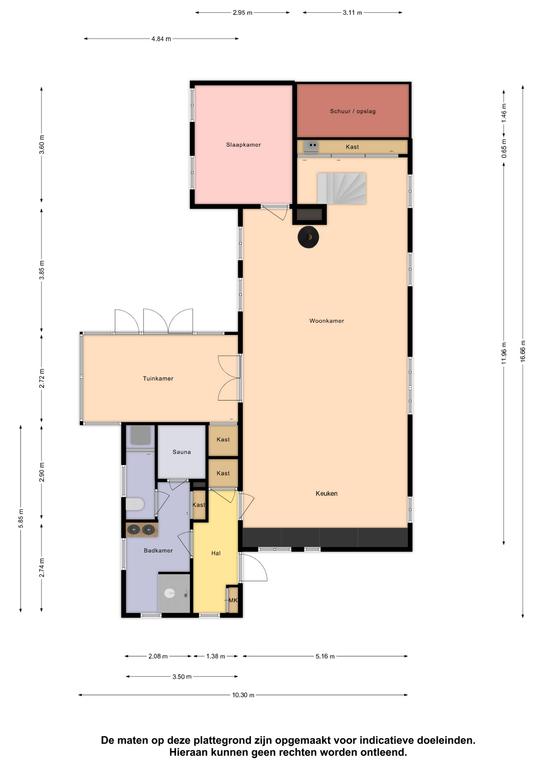 Plattegrond 1 van Gouwe 26