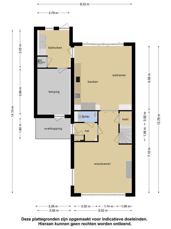 Plattegrond 1 van Katschip 56