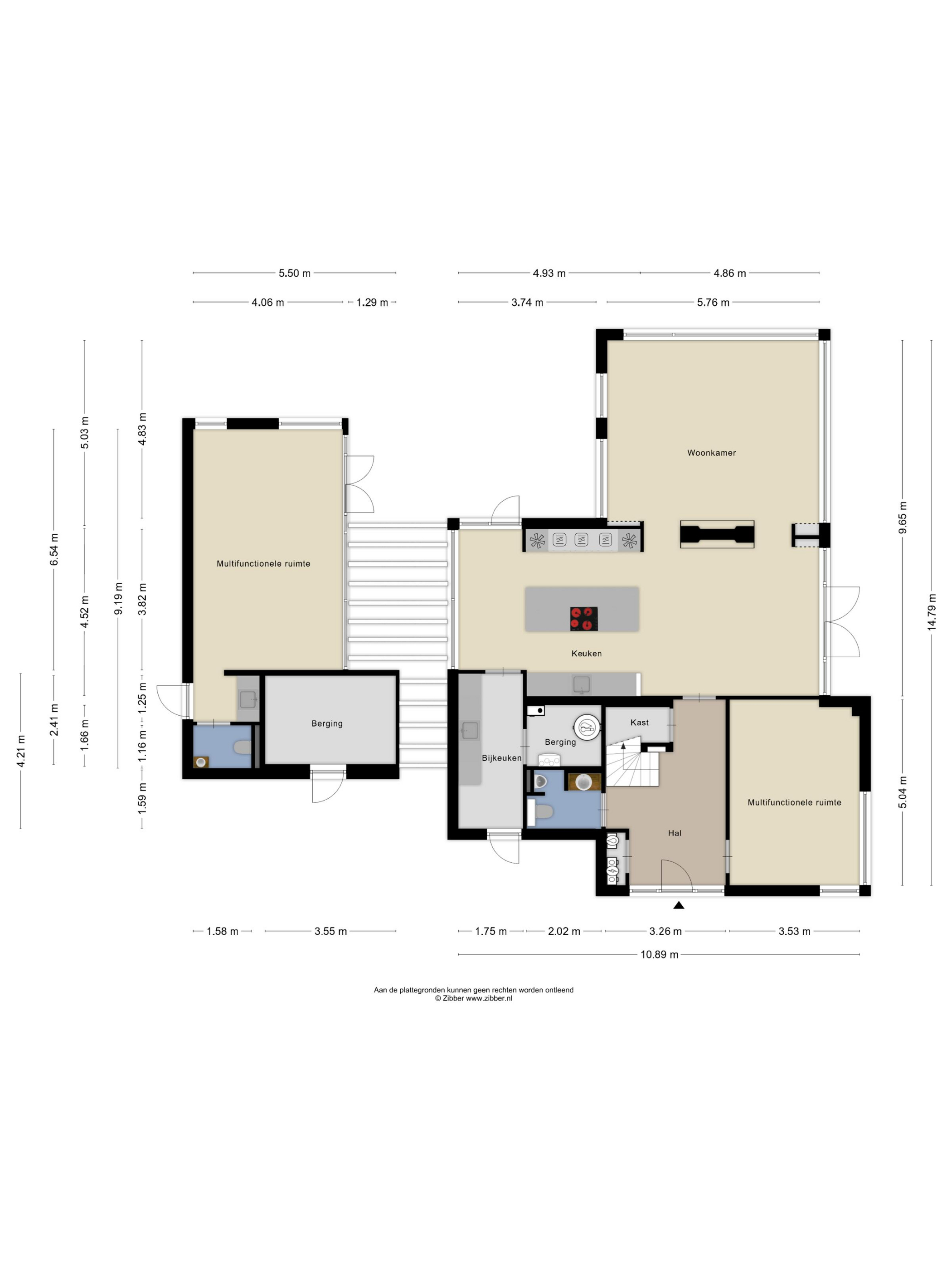Plattegrond 1 van Broekhovenpad 2