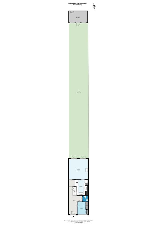 Plattegrond 1 van Keizersgracht 624