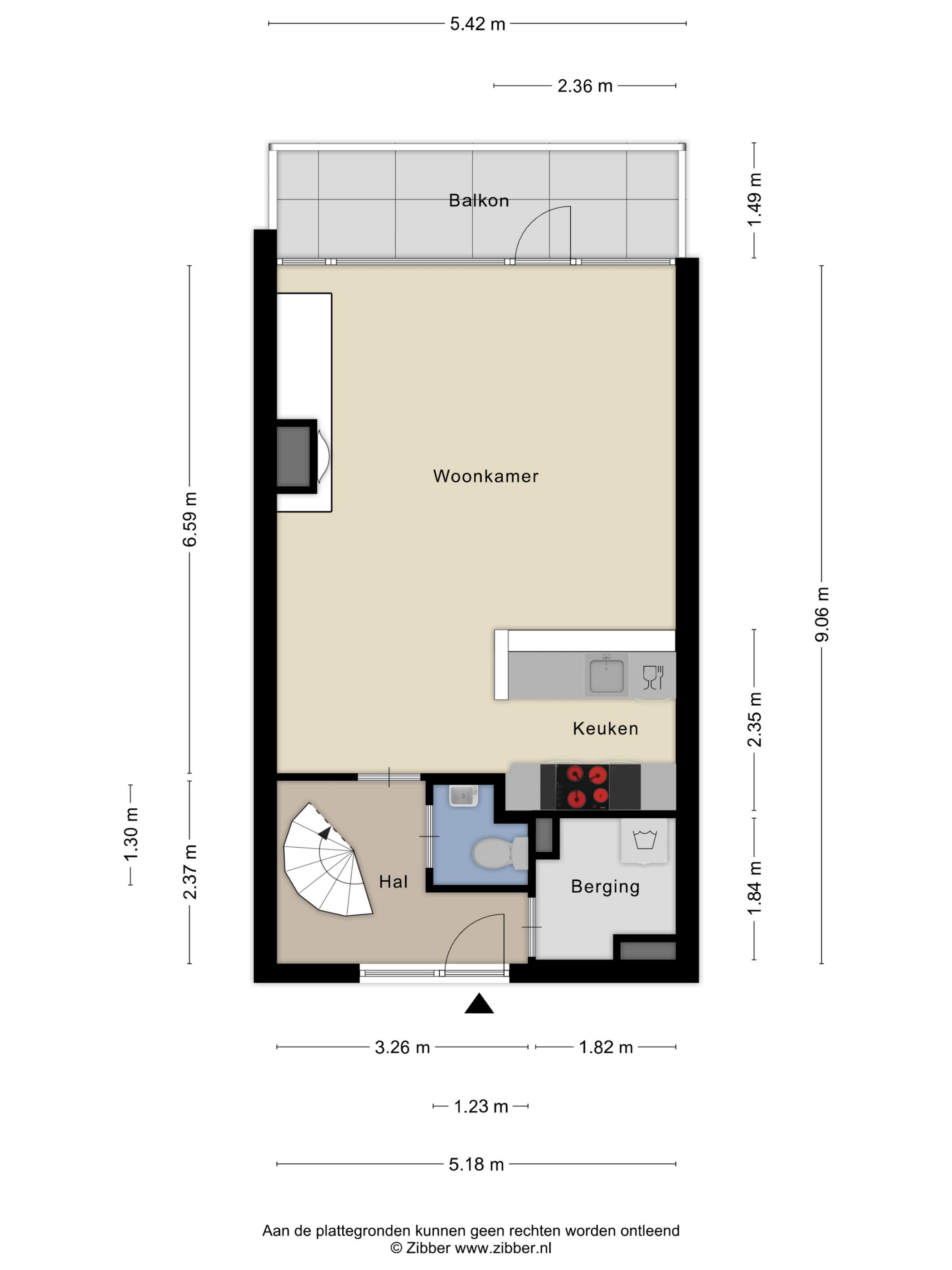 Plattegrond 1 van Kastelenplein 149