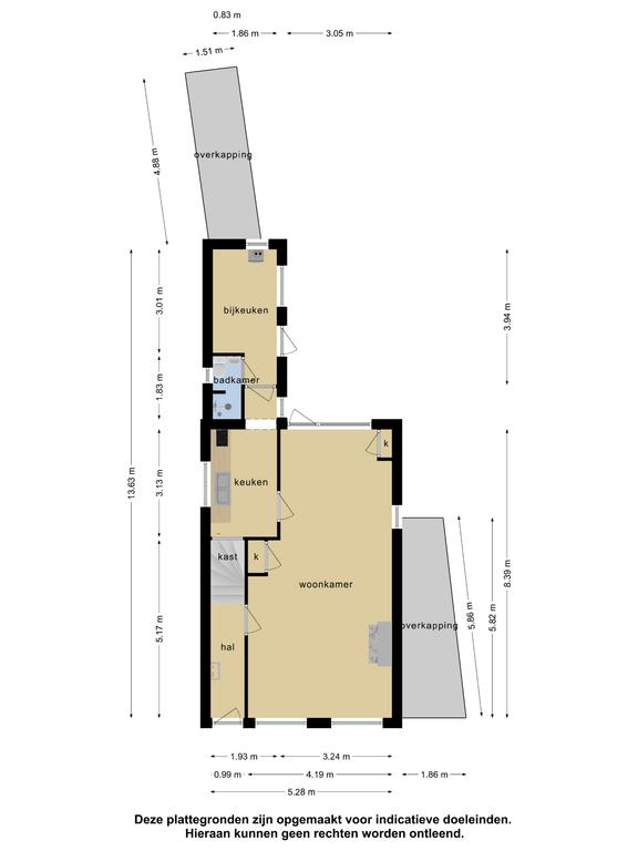 Plattegrond 1 van Spaans Leger 22
