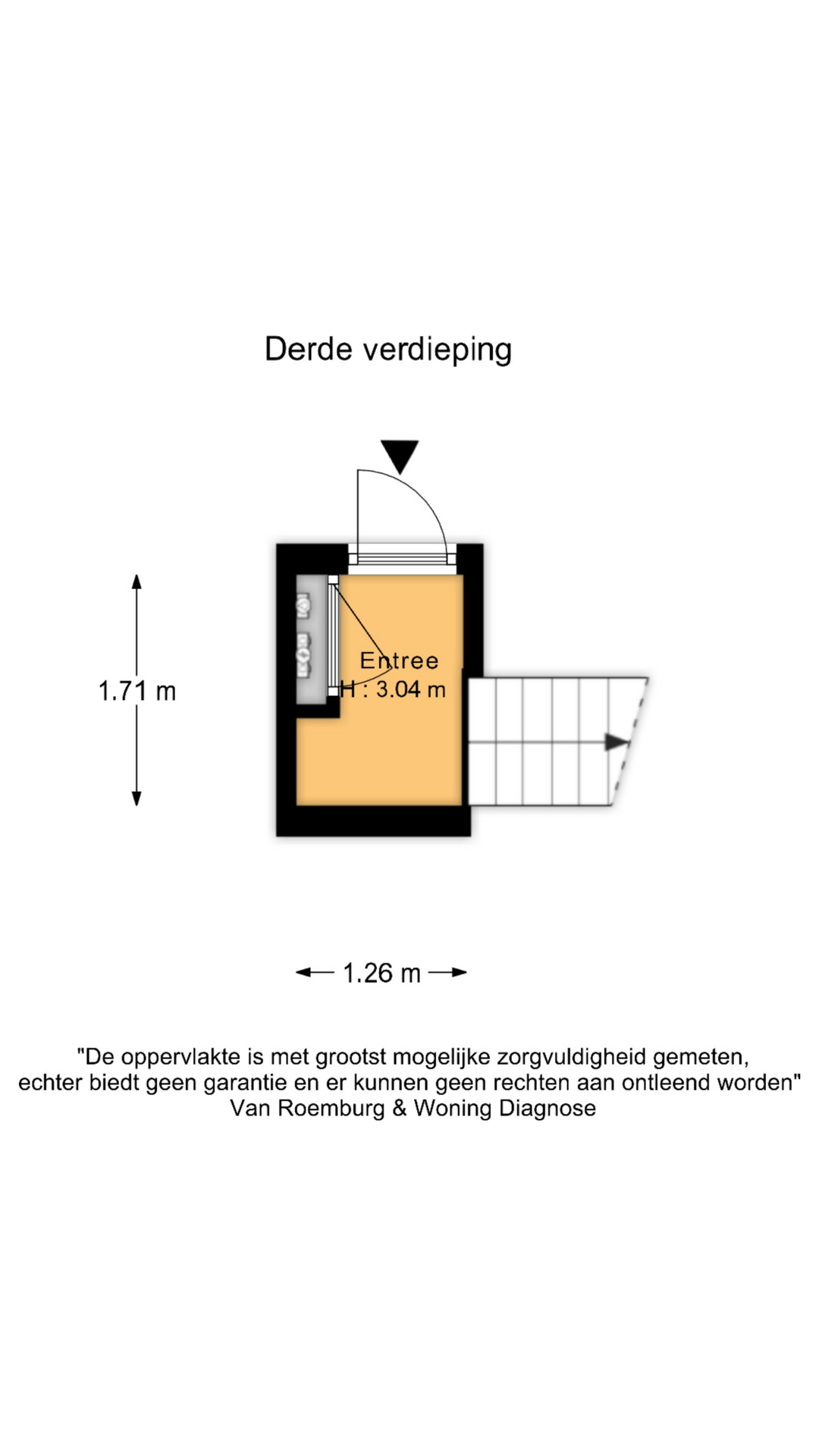 Plattegrond 1 van Leidsekade 59-4