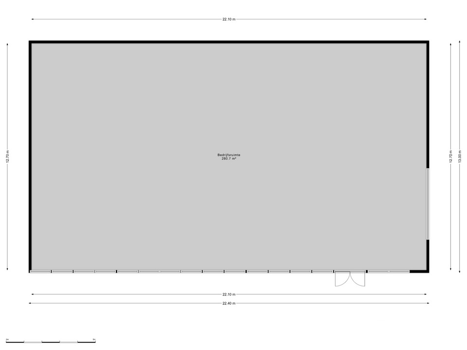 Plattegrond 1 van Nijverheidstraat 7a