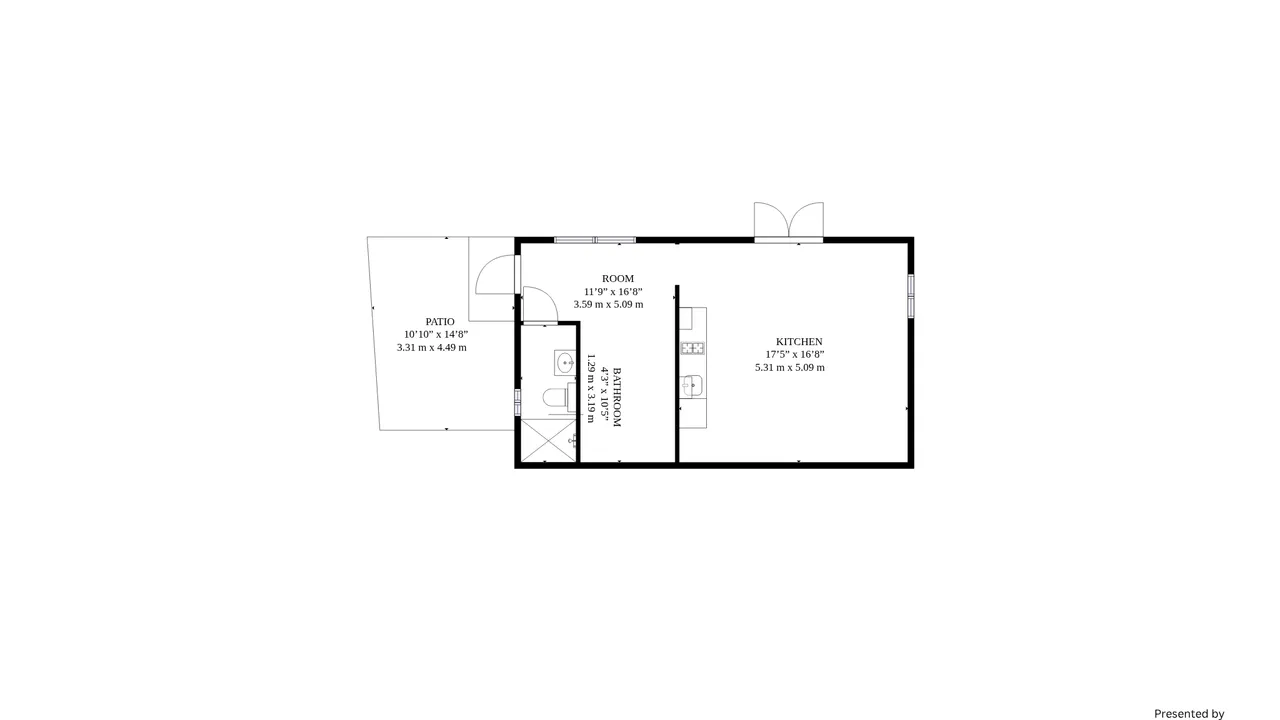 Floor plan 1 of Lyraweg 96