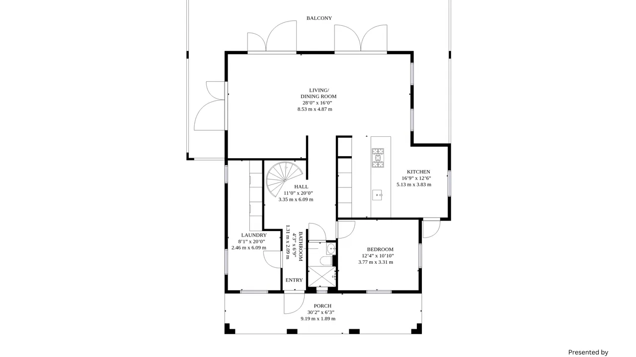 Floor plan 2 of Lyraweg 96