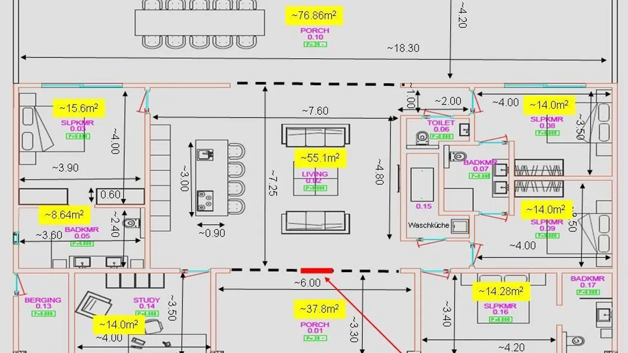 Floor plan 1 of Blue Bay BB 33